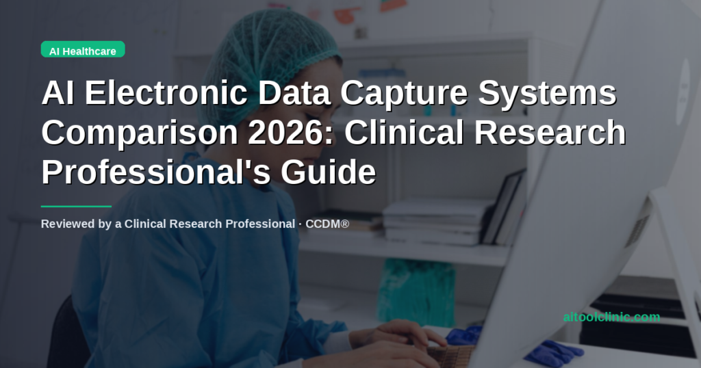 Best EDC Systems for Clinical Trials 2026 | Tested by CCDM® Expert