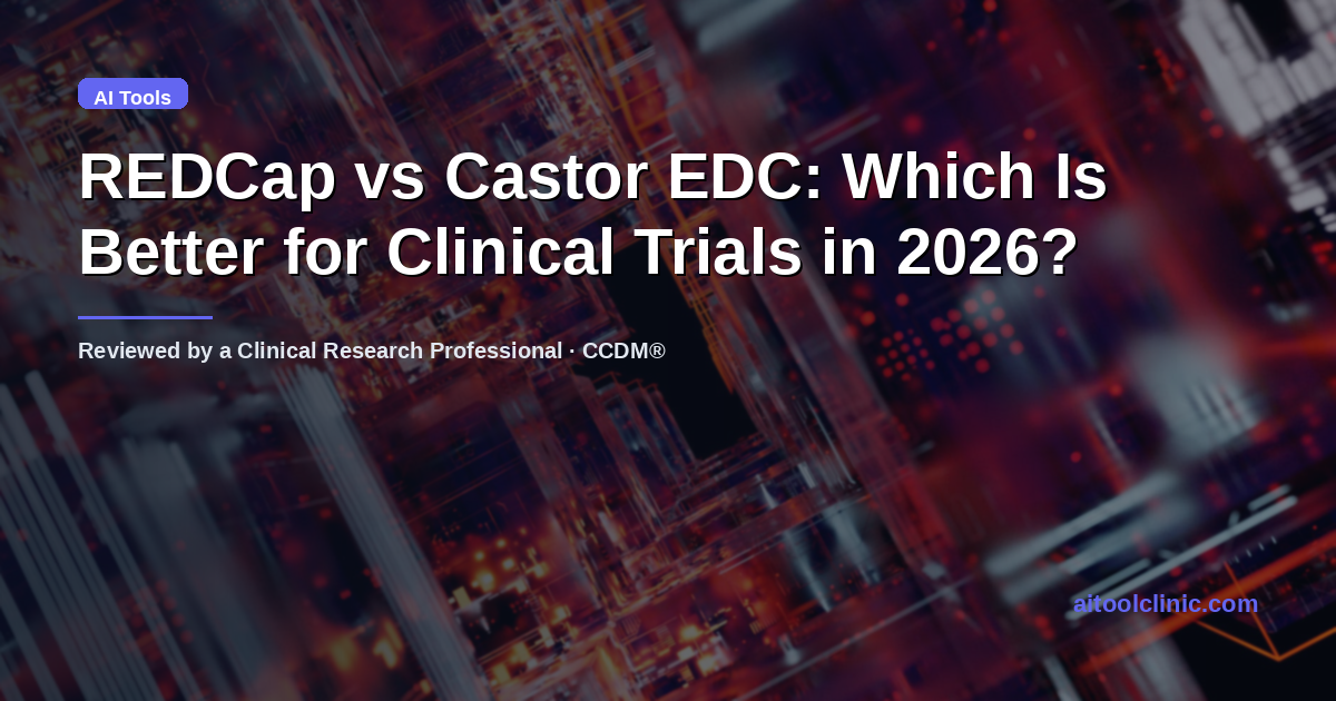 REDCap vs Castor EDC: Which Is Better for Clinical Trials in 2026?