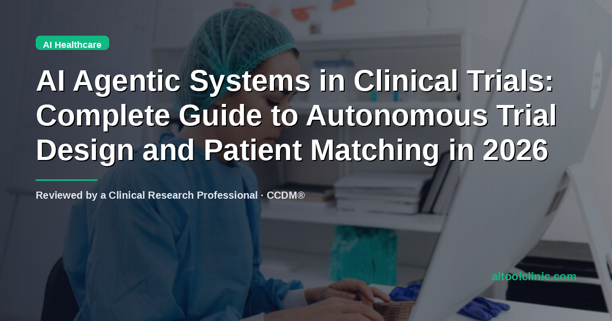 AI Agentic Systems in Clinical Trials: Complete Guide to Autonomous Trial Design and Patient Matching in 2026