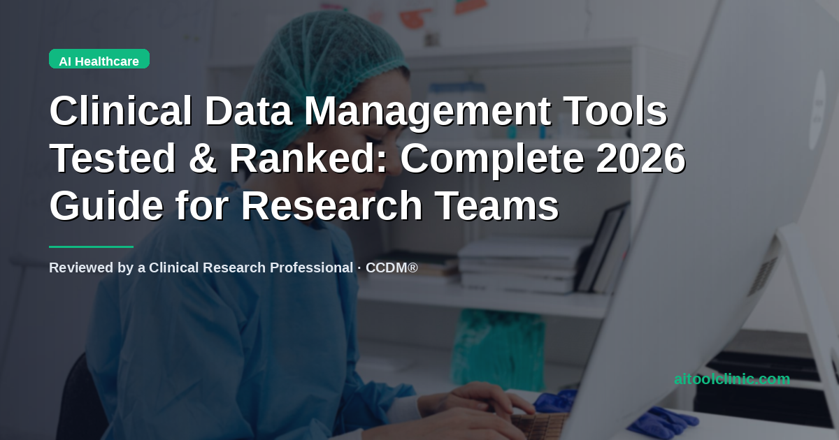 Clinical Data Management Tools Tested & Ranked: Complete 2026 Guide for Research Teams
